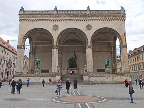 Feldherrnhalle in Munich Germany