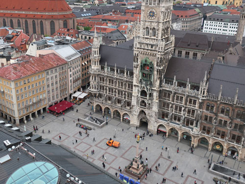 Marienplatz in Munich Germany