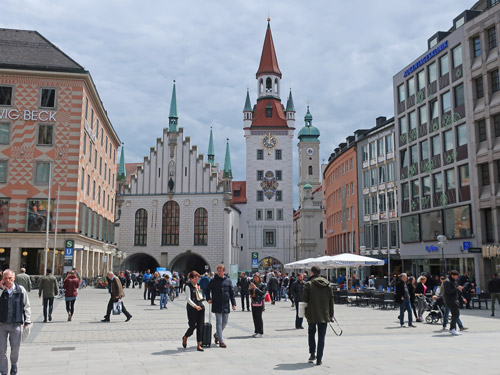Old Town Hall in Munich Germany