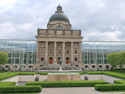 State Chancellery in Munich Germany