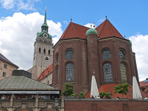 St. Peter's Church in Munich Germany