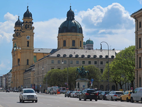 Theatine Church in Munich Germany