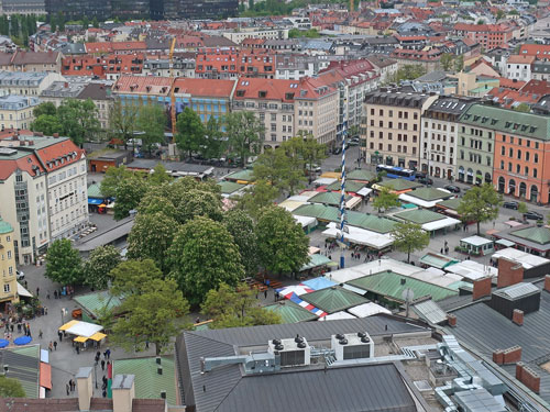 Viktualienmarkt, Munich Germany 